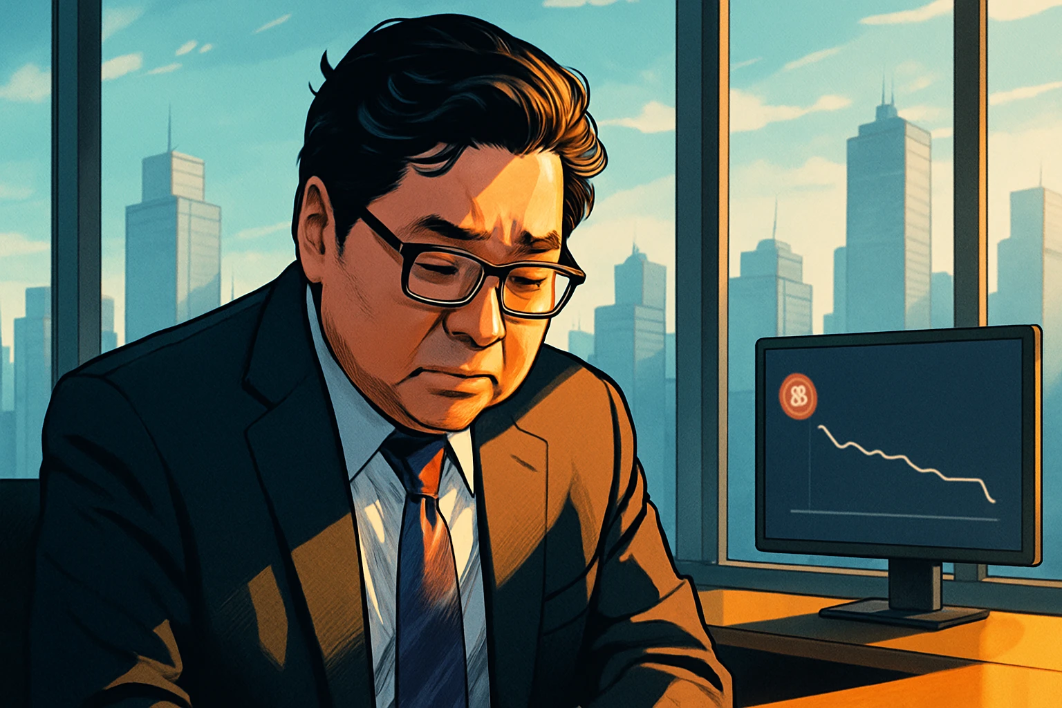 Tom Lee下修比特幣年底目標「25萬剩10萬」：現在我只能說是可能