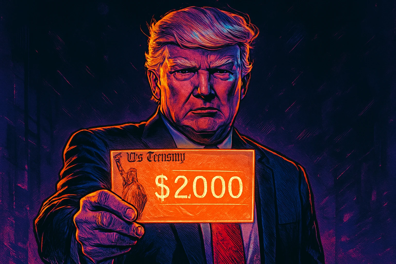 川普喊「每人普發2000美元」：白痴才反對關稅；美財政部長錯愕：沒跟我討論過