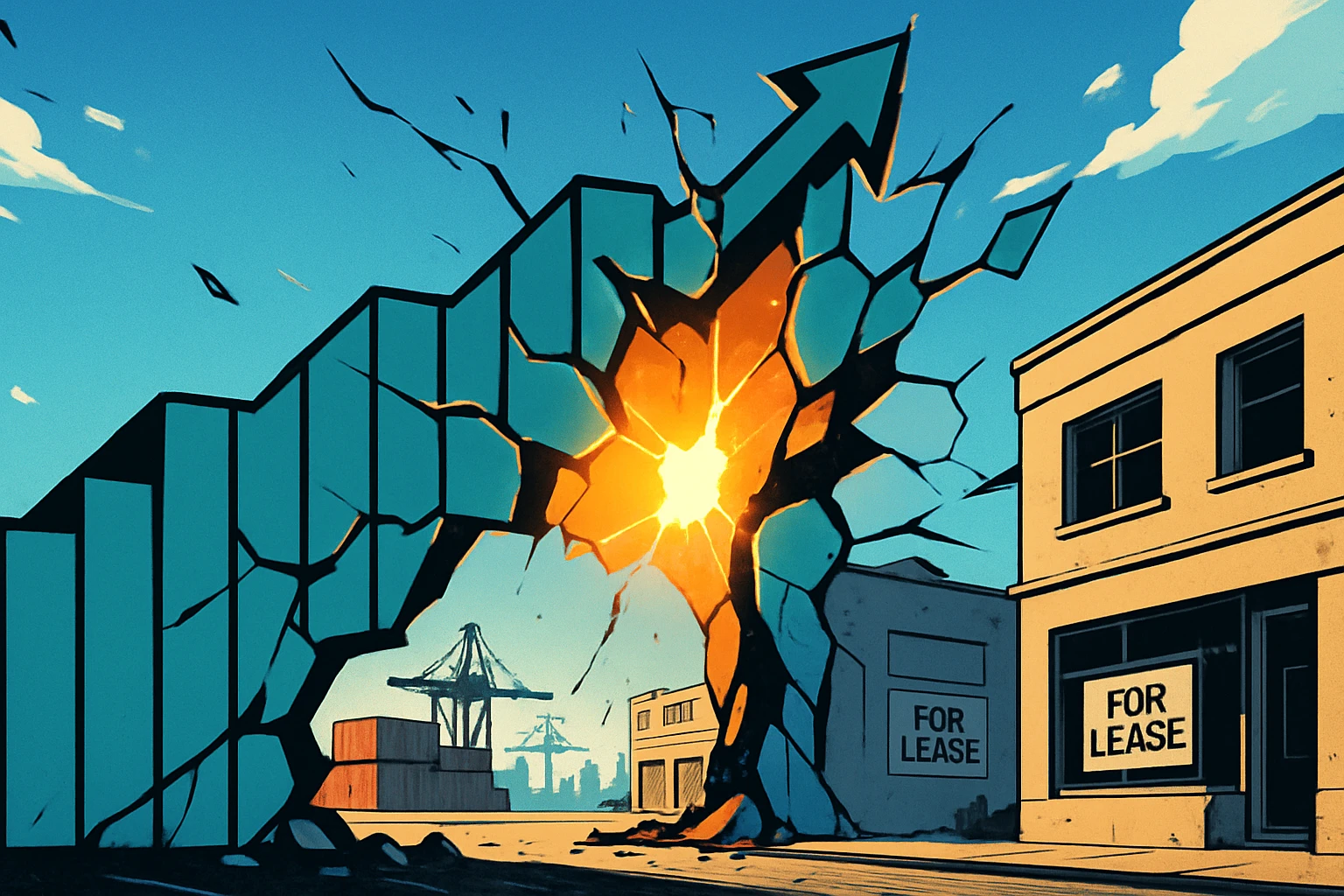 美國這７大產業已經亮紅燈，表面數據穩定下的裂痕