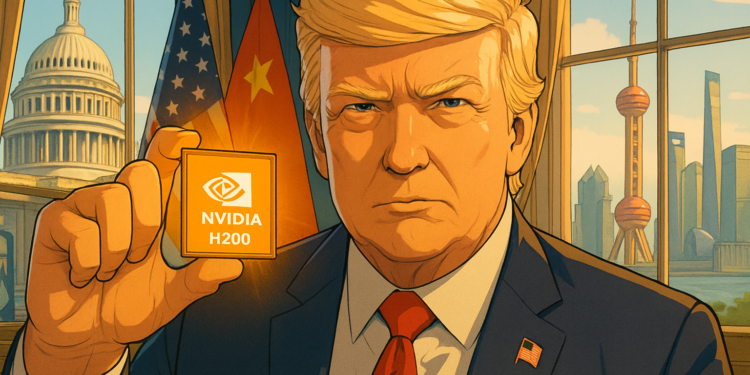 川普開放輝達 H200 出口中國！但須繳 25% 抽成，美中晶片戰進入付費解鎖新模式