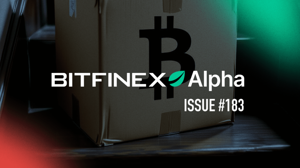 Bitfinex Alpha #183》BTC 築底訊號浮現