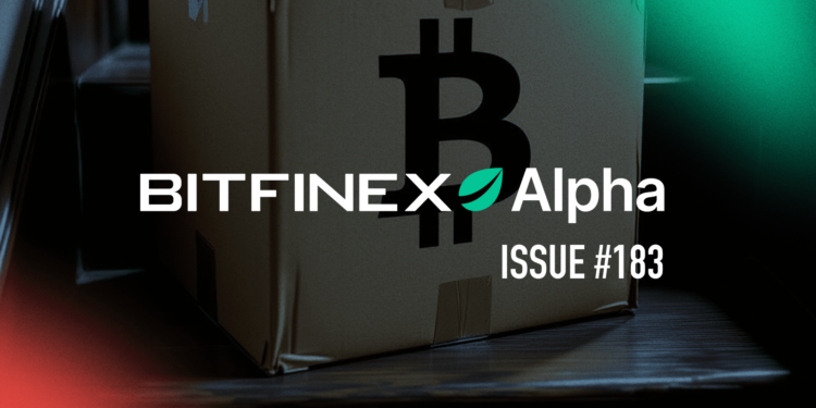 Bitfinex Alpha #183》BTC 築底訊號浮現