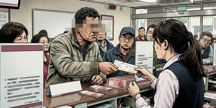 抗議銀行帳戶被鎖！民眾臨櫃示範「提款100元連領50次」 分行頭痛了