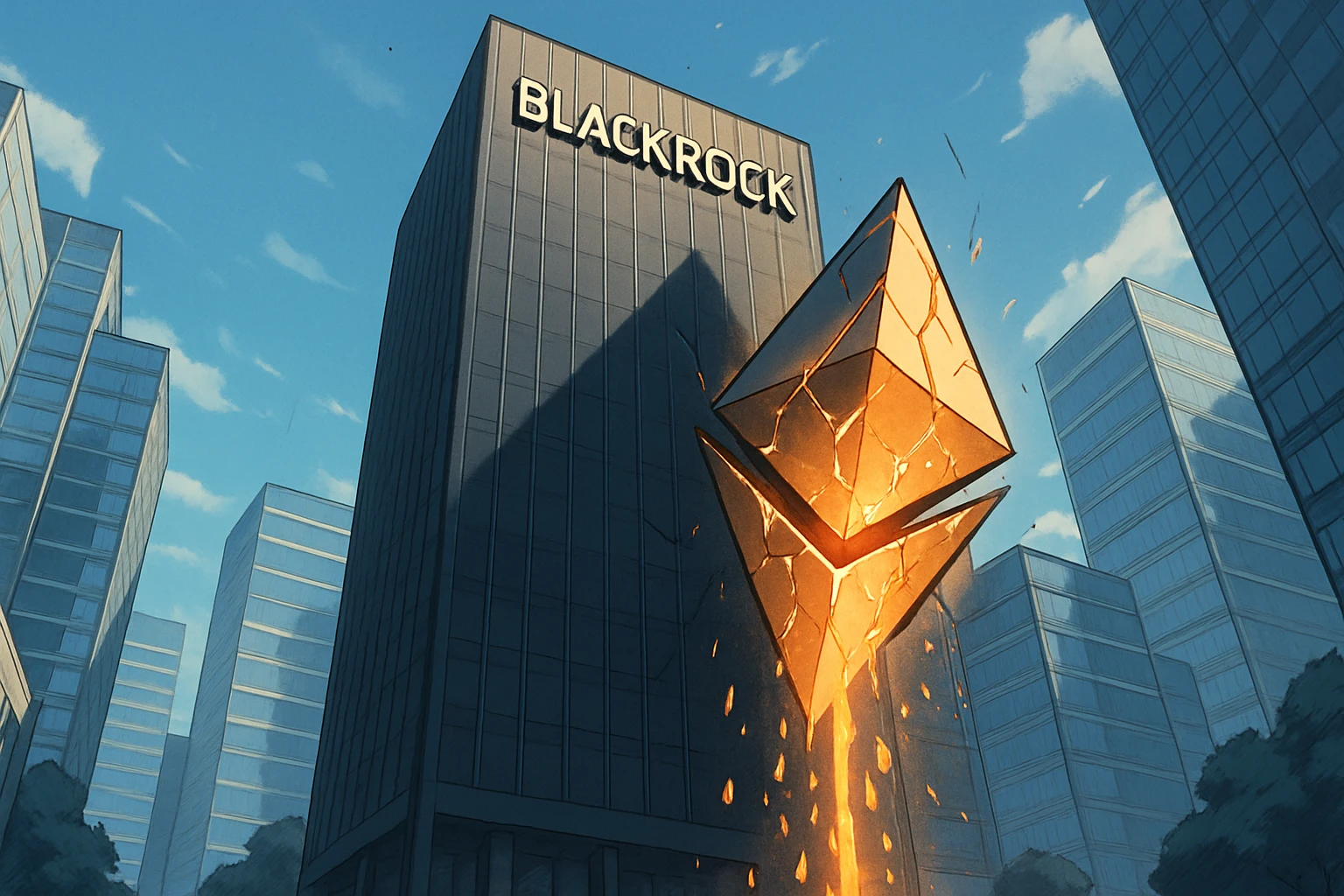 華爾街先賣加密！貝萊德領頭拋售，以太坊 ETF 單日失血 2.25 億美元