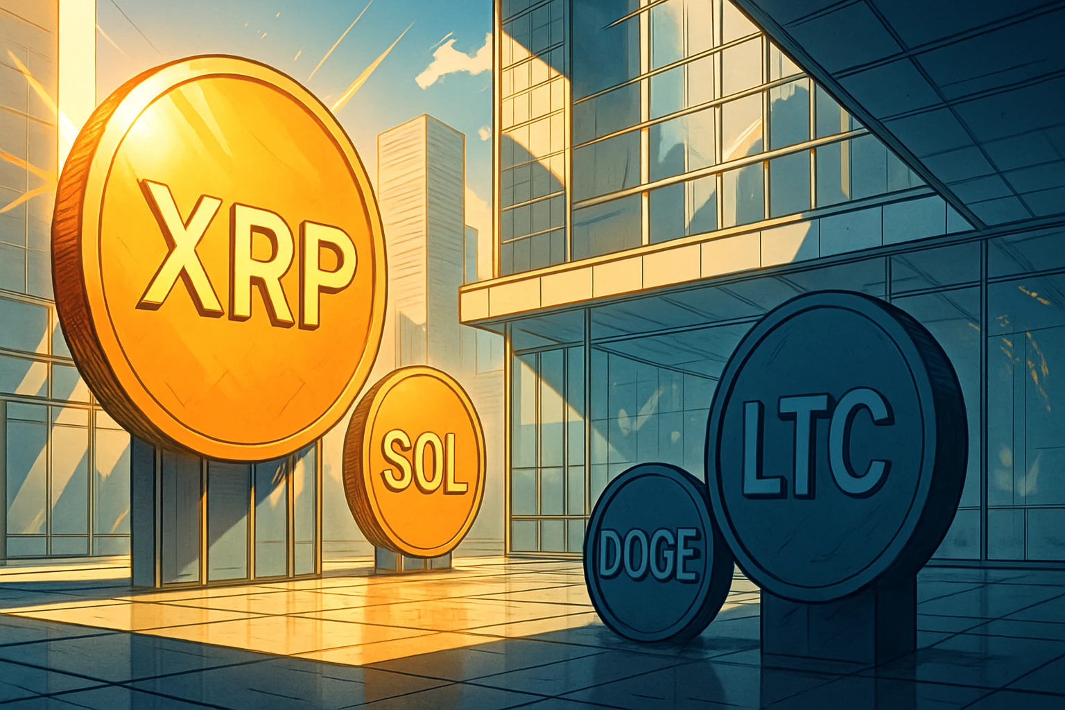 山寨幣 ETF 市場現況:XRP 成最大贏家、LTC 與 DOGE 被市場拋棄