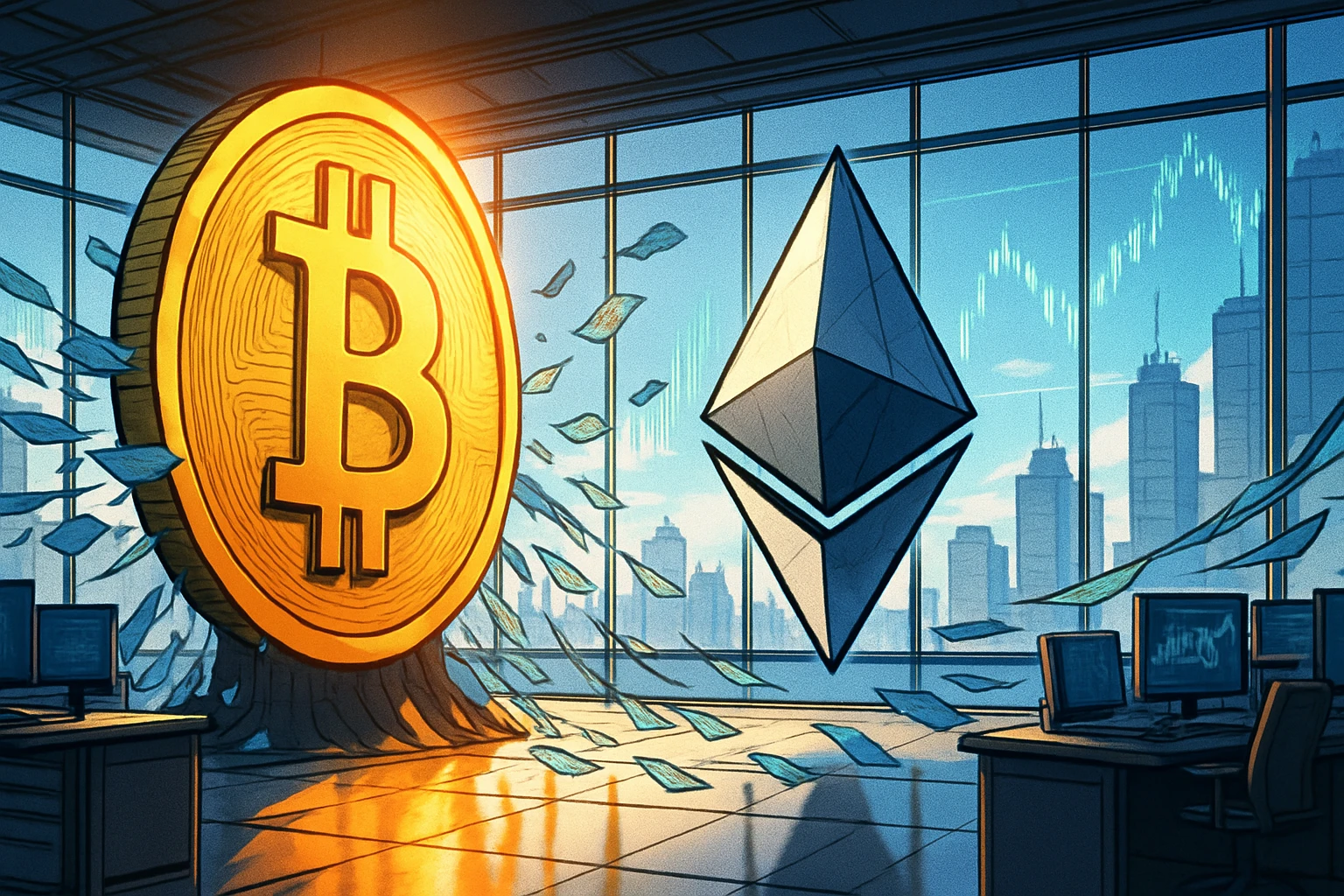 加密貨幣 ETF 資金光速撤離，貝萊德等發行商還能賺嗎？