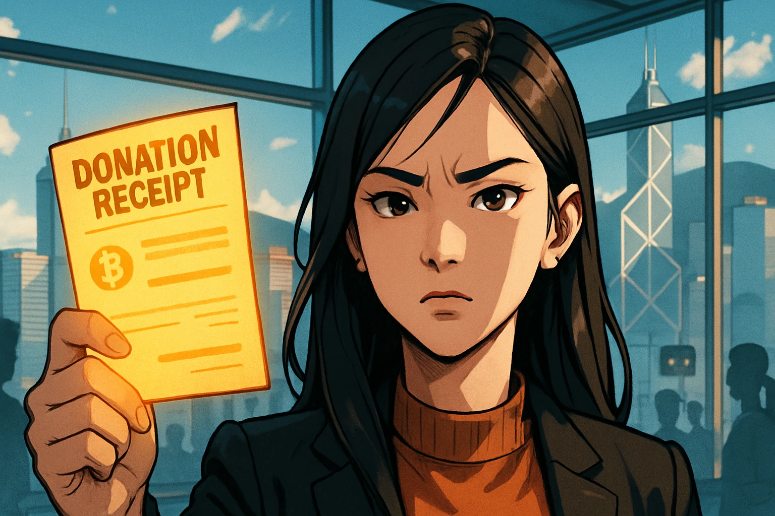 幣圈知名 KOL 身陷「詐捐門」，伊丽莎白被質疑偽造香港火災捐款憑證