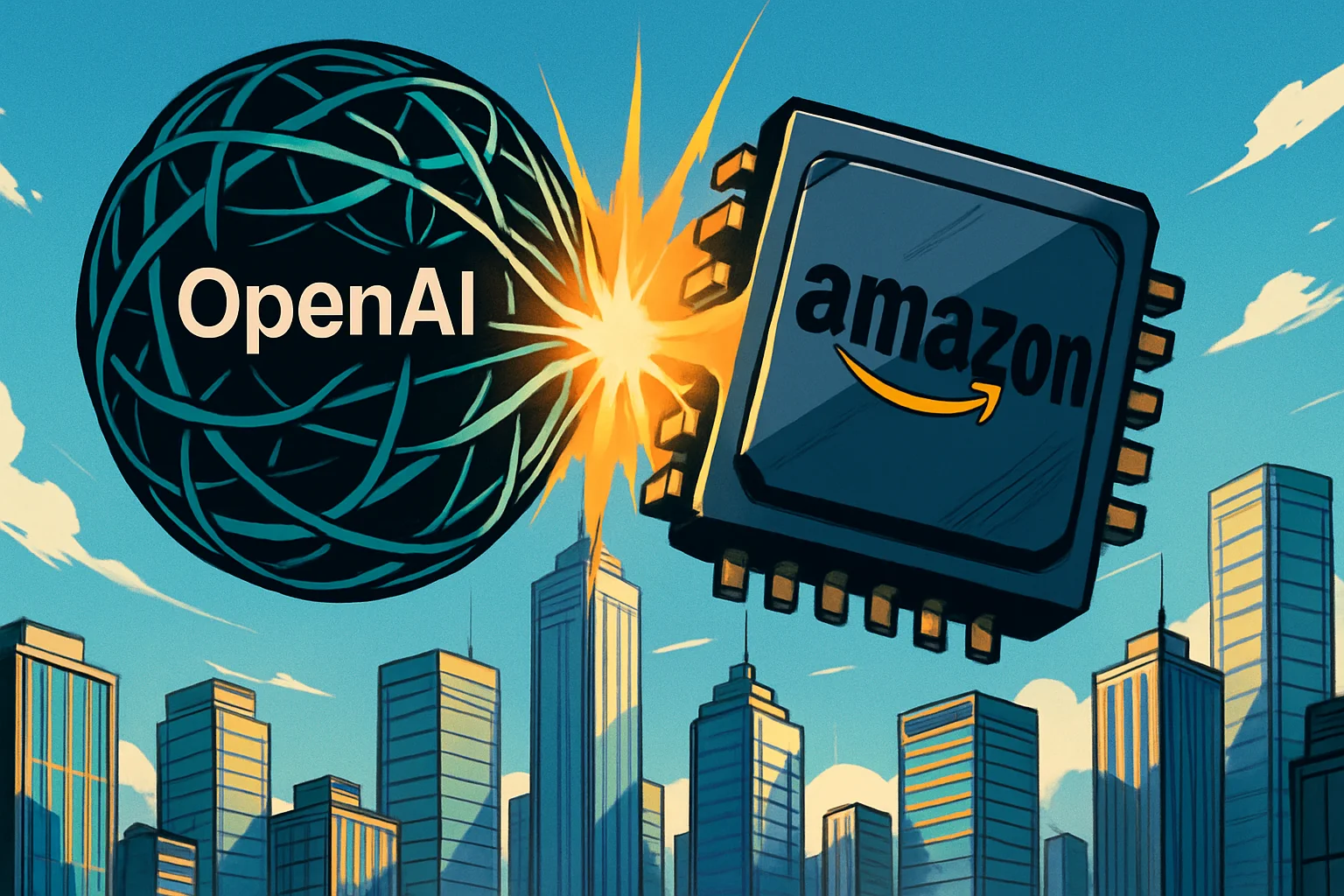 亞馬遜傳砸百億美元投資 OpenAI,力推自研晶片 Trainium 挑戰輝達霸權