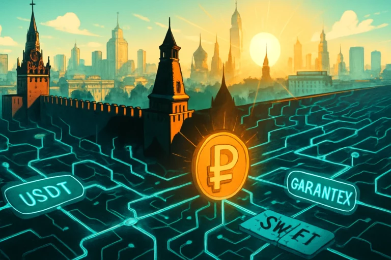 被趕出 SWIFT 的俄羅斯,被迫建立起一個加密經濟網路