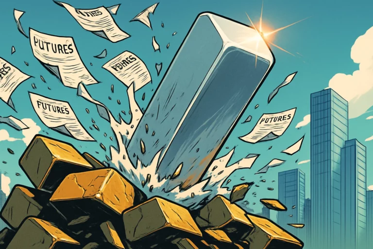 白銀為何越漲越危險?一場沒有央行兜底的金融逼倉遊戲