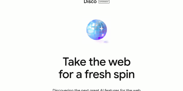 Google 發布新瀏覽器「Disco」：深度整合 Gemini 展示效果驚艷，打破30年來閱讀跳轉邏輯