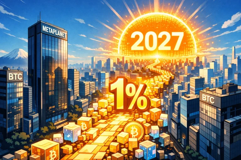 日本微策略 Metaplanet 計劃增持更多比特幣！股東大會同意擴大股票發行，股價本月強彈 26%