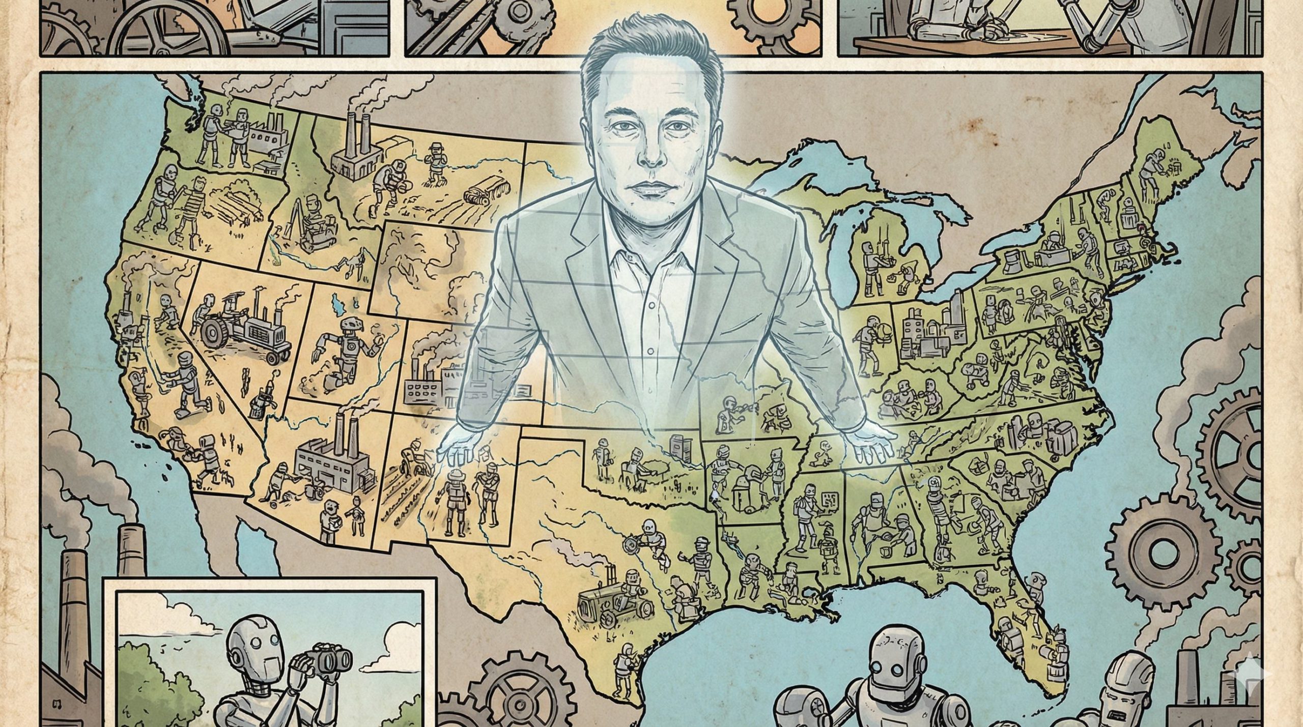 馬斯克看「川普全民大撒幣」：未來沒有貧窮，所以也不需要存錢