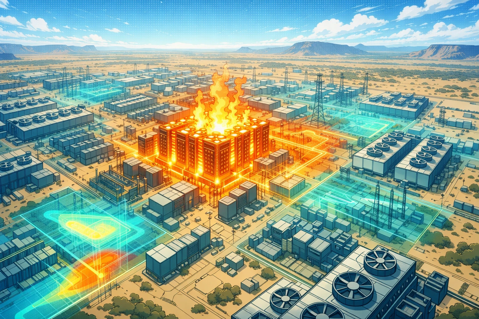 比特幣礦場「耗能真相」，被衛星熱成像揭穿了