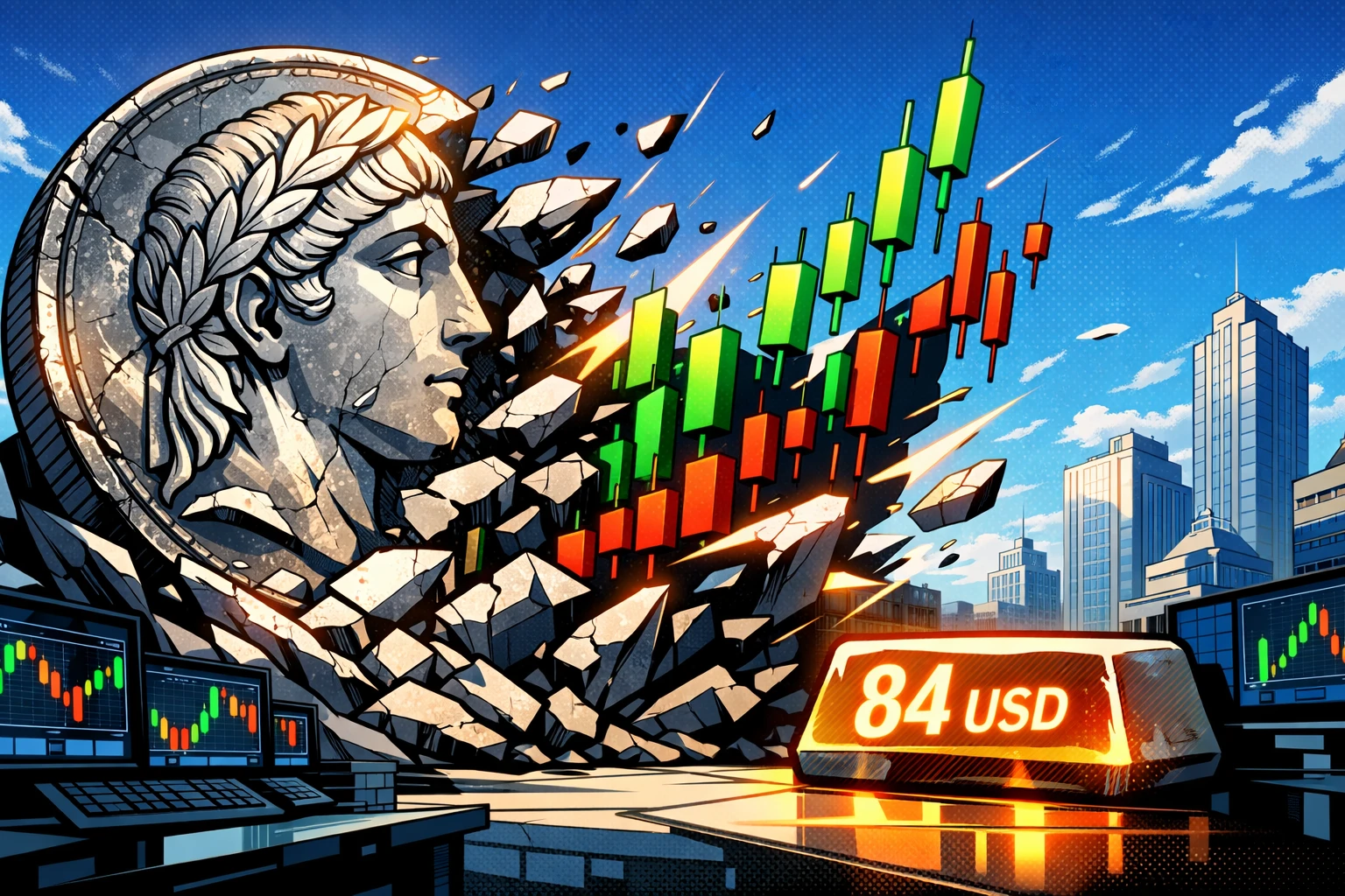 白銀徹底「加密貨幣化」：波動率暴衝、貴金屬已取代過往比特幣市場