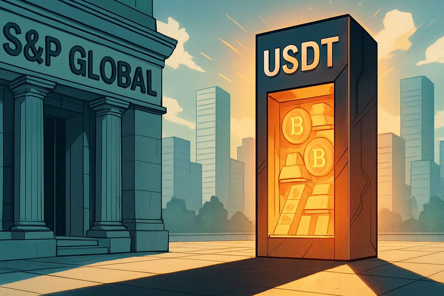 300 億美元穩定幣保衛戰：Tether CEO開砲華爾街信評機構與 Arthur Hayes