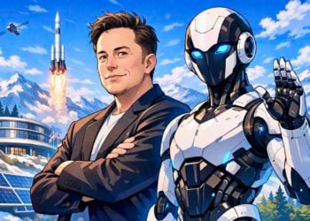 馬斯克達沃斯預言：2030年AI將全面超越人類集體智慧，人形機器人將開啟「全民豐裕」時代