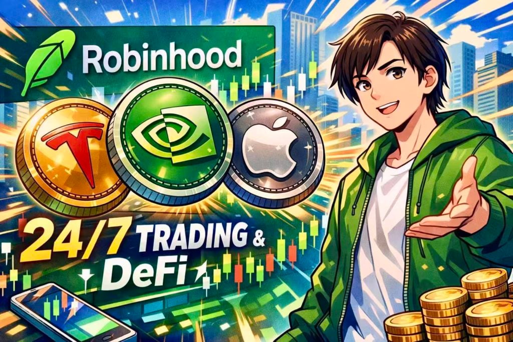 Robinhood 計畫開放 24/7 美股交易與 DeFi 功能，CEO 直言：代幣化將重塑傳統股市