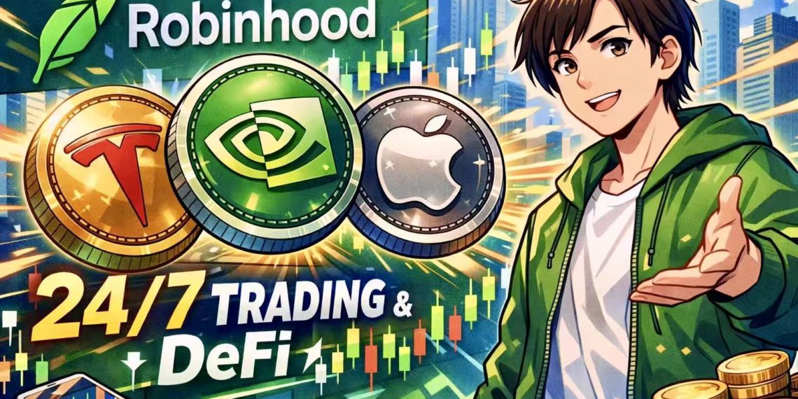 Robinhood 計畫開放 24/7 美股交易與 DeFi 功能，CEO 直言：代幣化將重塑傳統股市