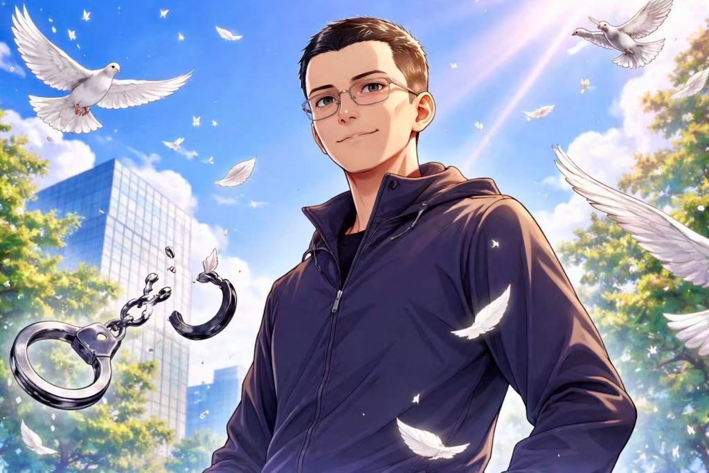 幣安CZ回顧獄中殘酷真相：第一天脫光檢查、室友是雙重兇殺犯..直到川普赦免才感到「真正自由」