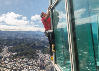 攀岩傳奇 Alex Honnold 成功徒手登頂台北 101！獲 50 萬美元酬勞他笑稱「少得丟臉」