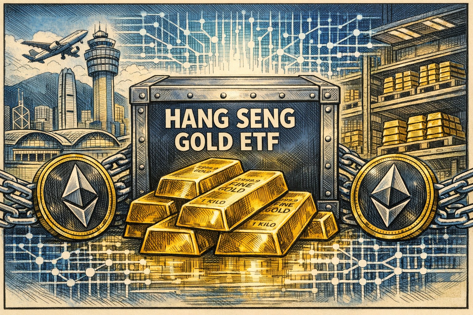 恒生實物黃金 ETF 週四掛牌，再添香港「黃金資產代幣化」案例
