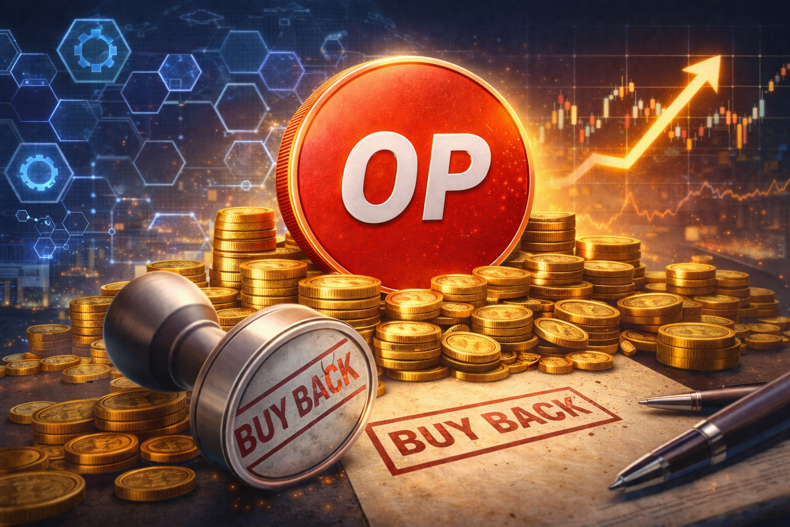 Optimism 通過回購機制：Superchain 淨收入 50% 二月起買回 OP