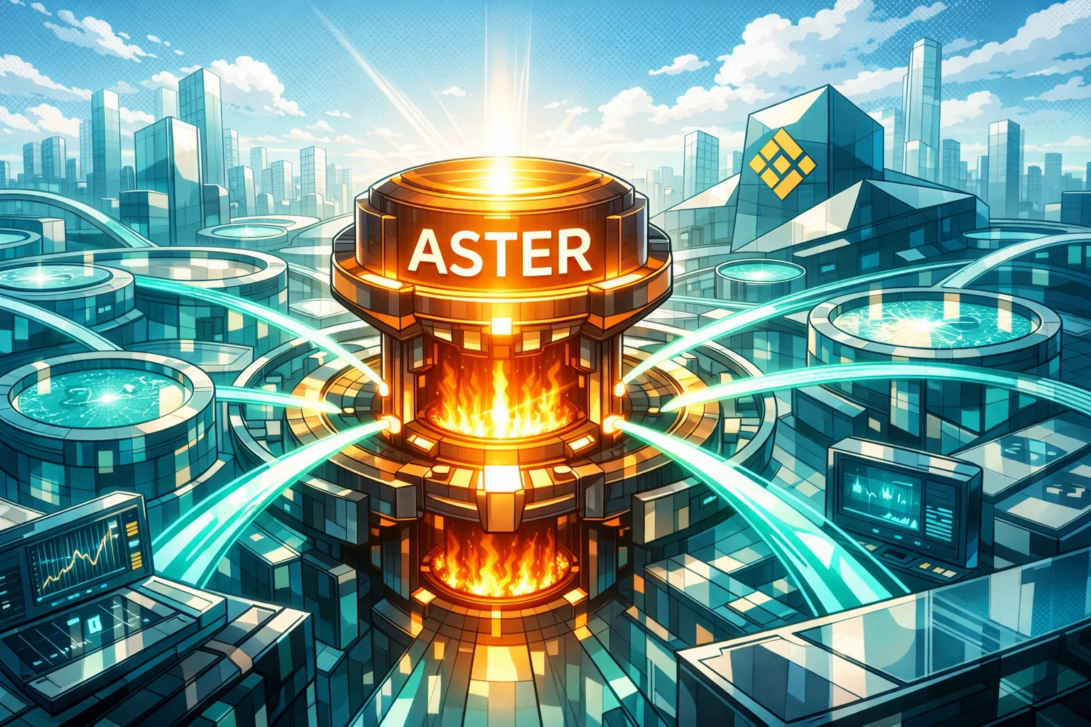 幣安Binance Wallet整合Aster DEX！巨頭CEX開始合併鏈上流動性