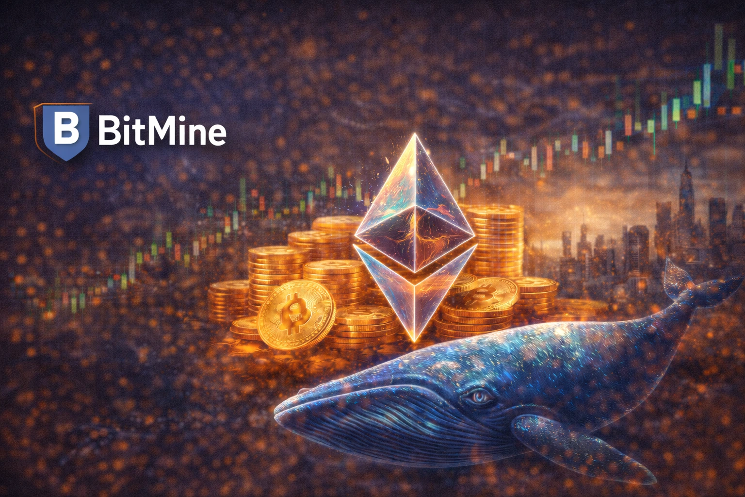 BitMine 再質押 17 萬枚 ETH！累計鎖倉近 200 萬枚，總價值達57.3億美元