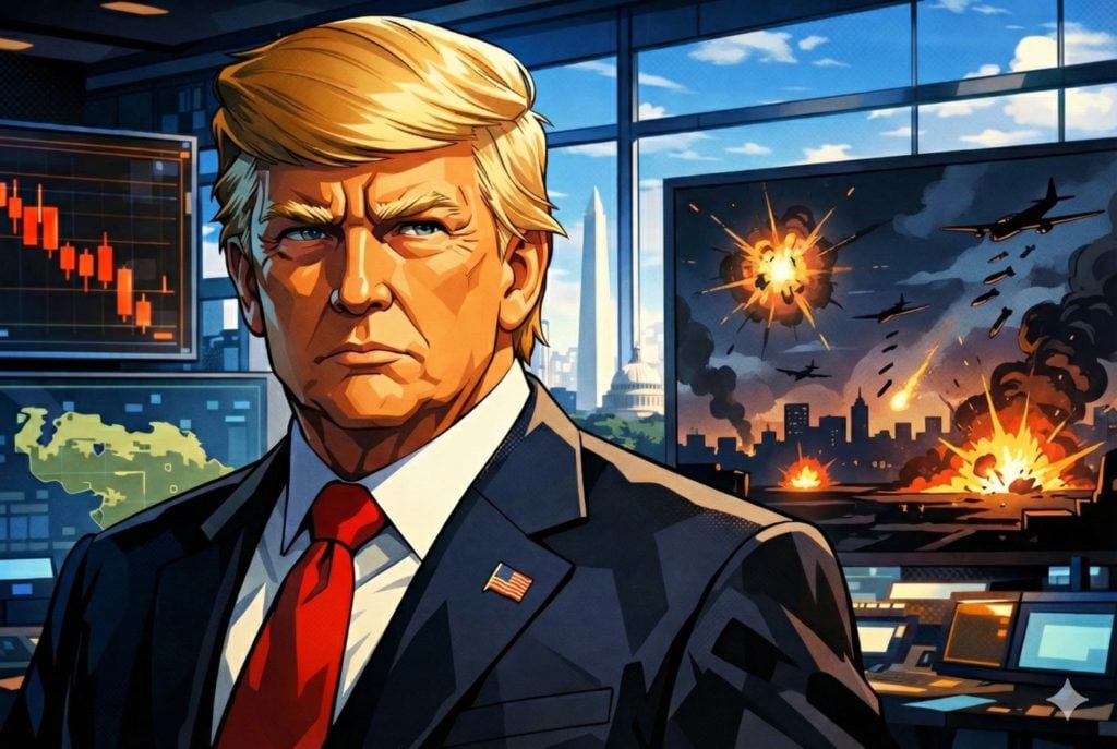 川普下令轟炸委內瑞拉首都!比特幣應聲跌破9萬鎂、ETH緊守3100