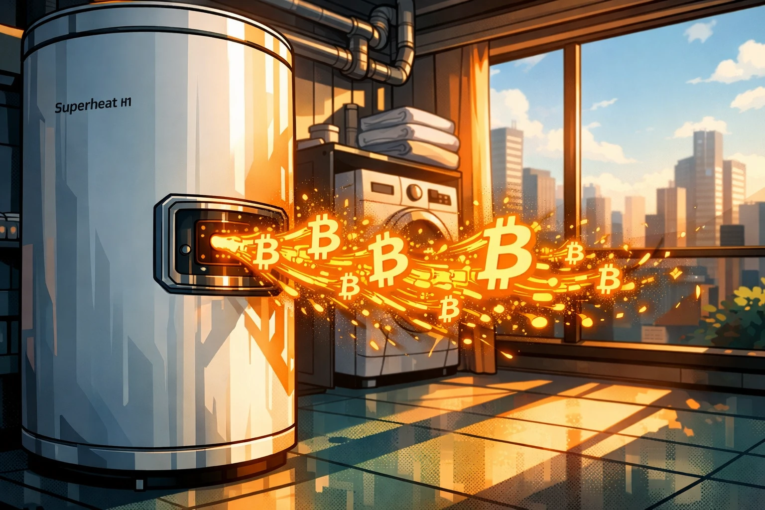 CES 2026 出現新款「比特幣挖礦熱水器」，號稱每年能賺1000美元