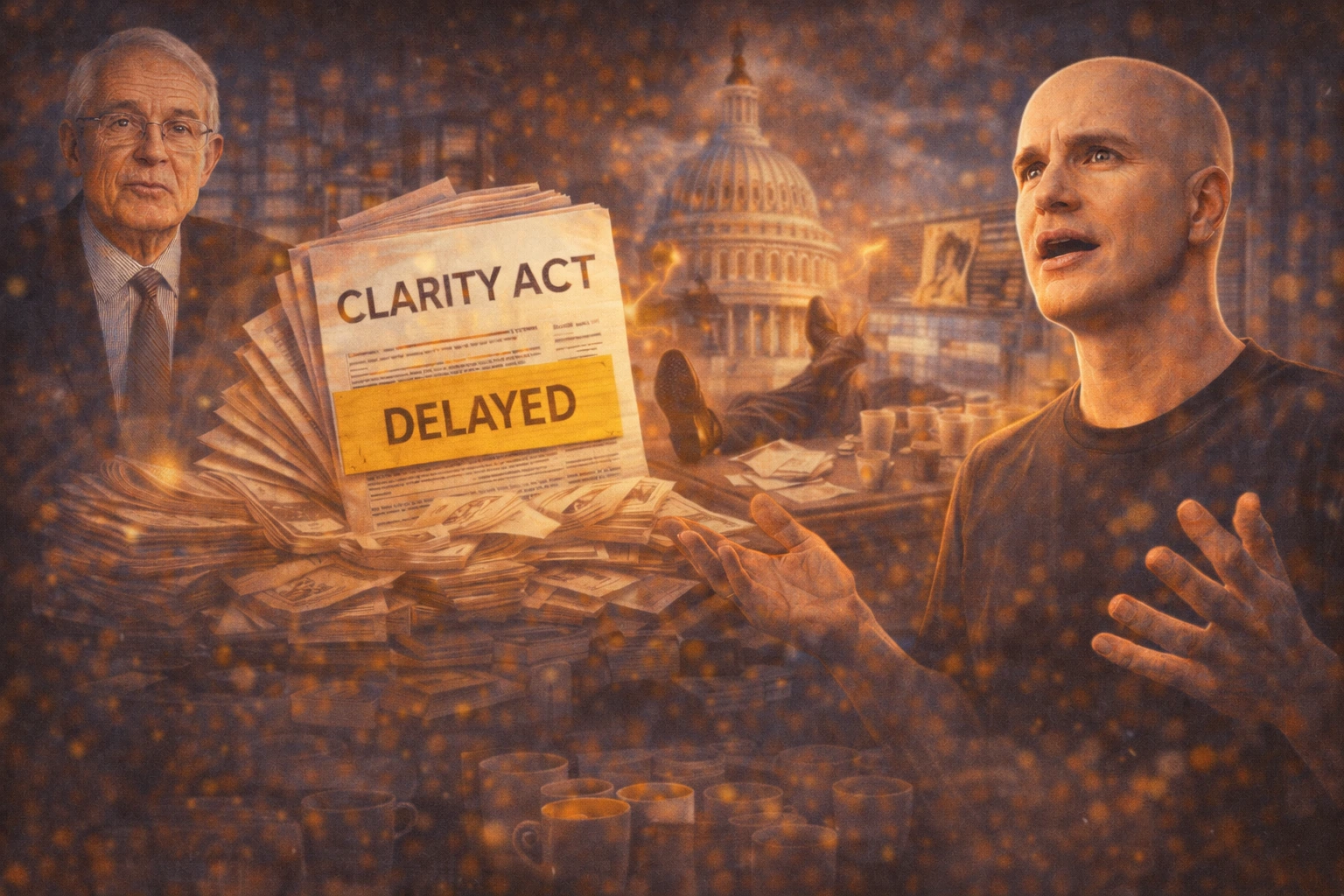 彭博爆料《CLARITY法案》將延期，Coinbase開噴：擺爛不支持總比亂搞好