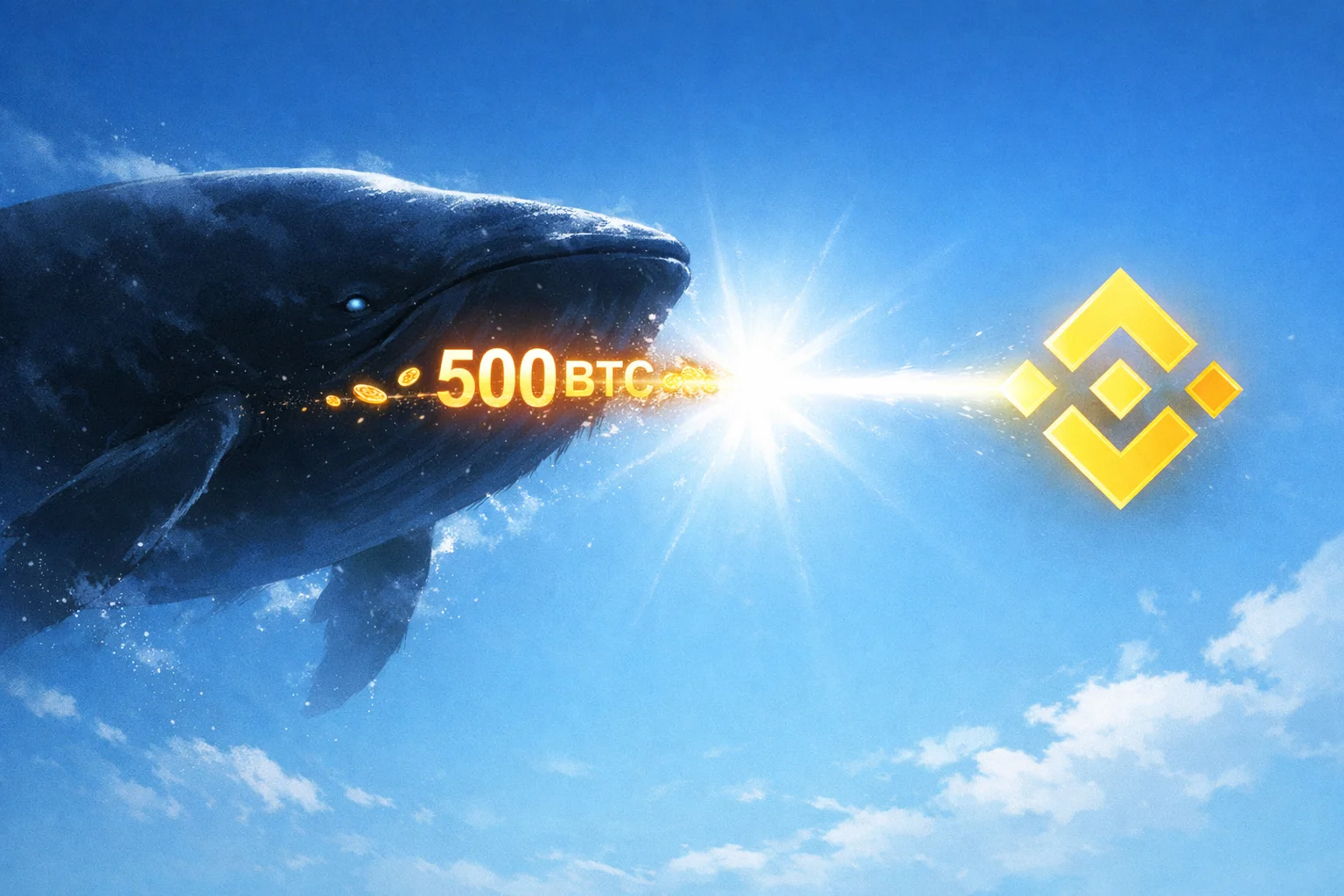 持倉 12 年比特幣上古巨鯨向幣安轉入 500 枚 BTC，獲利近 300 倍