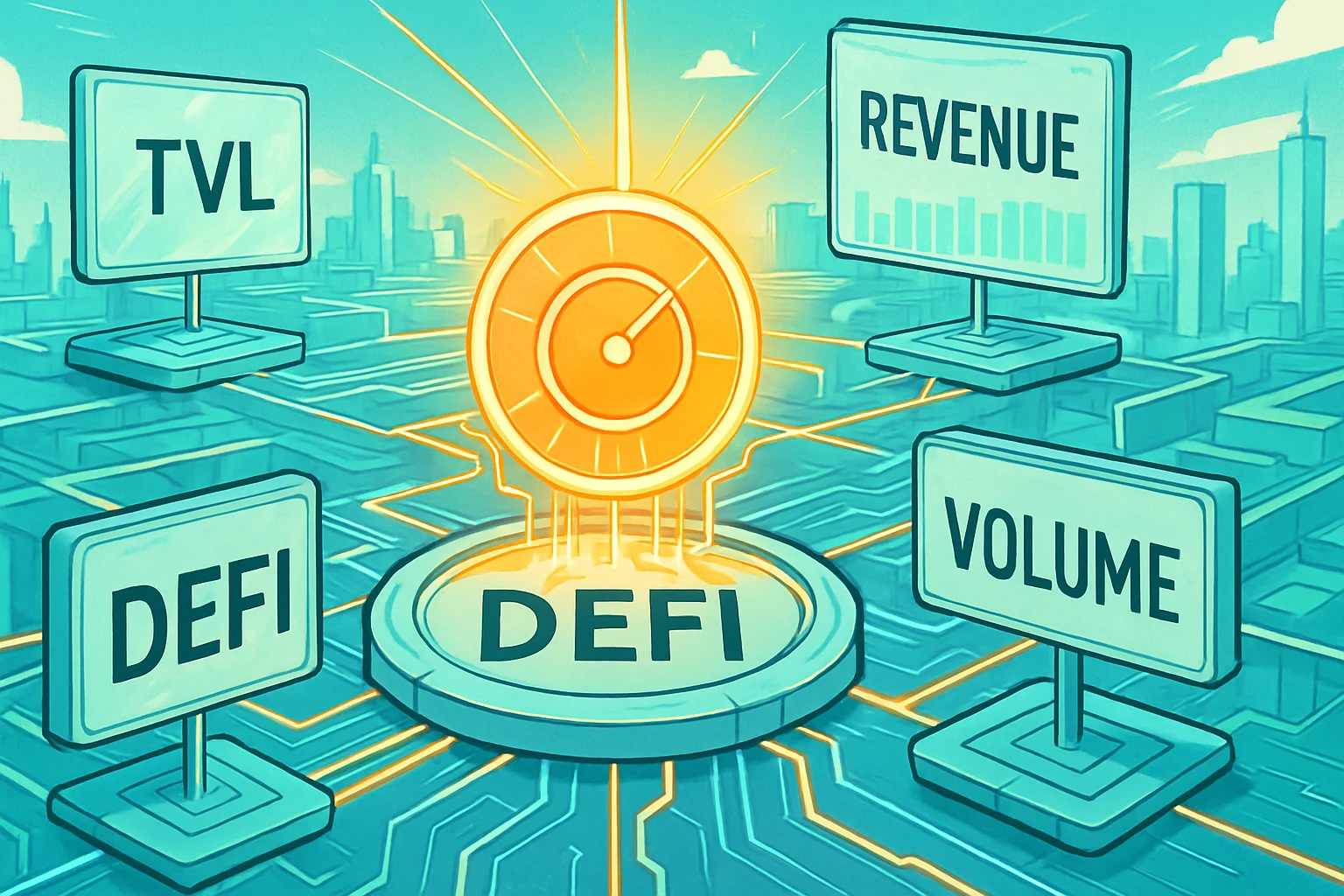 教學》如何用 DefiLlama 的 DeFi 指標評估加密項目？