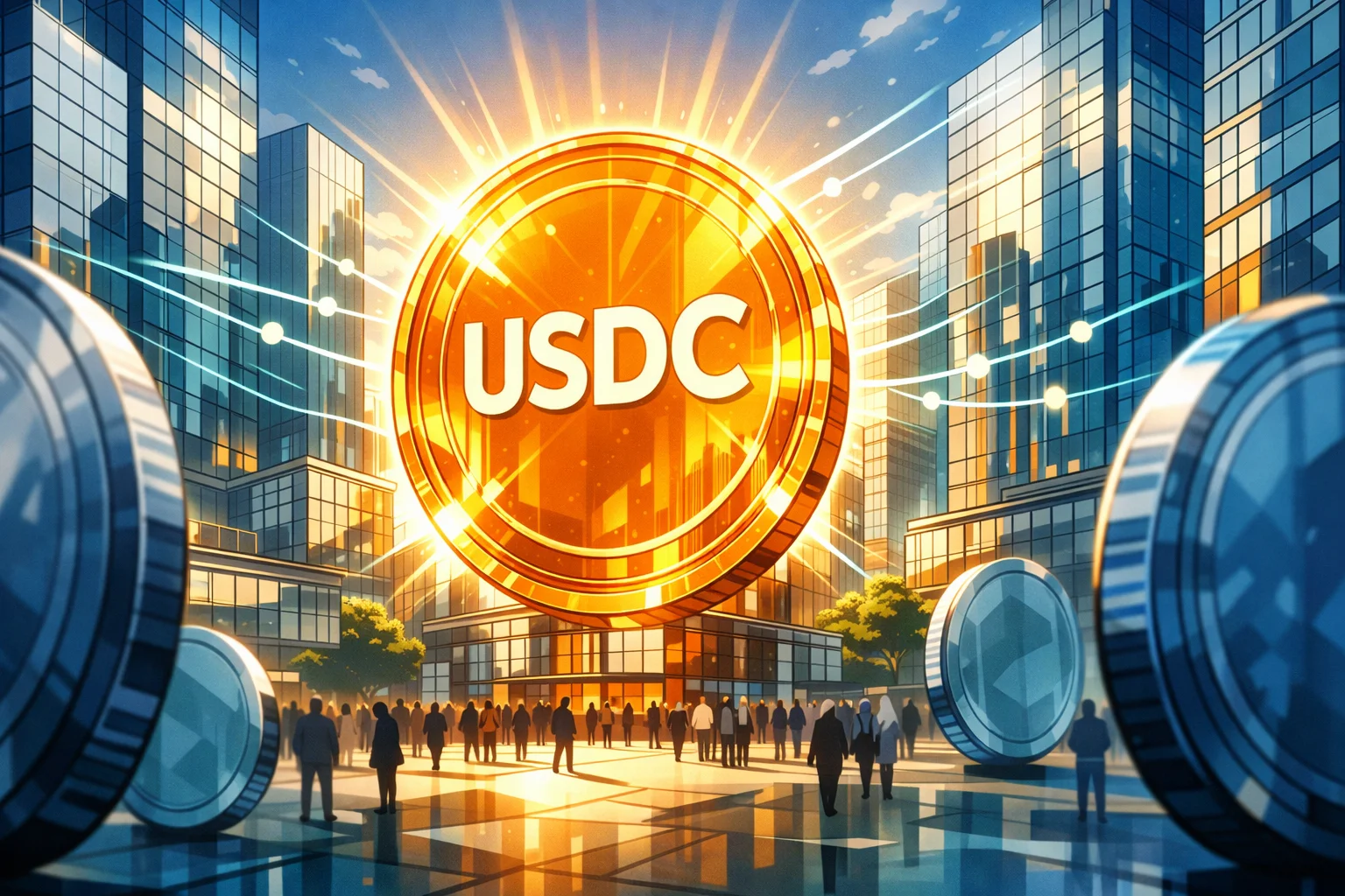 2025 穩定幣交易量飆破 33 兆美元年增 72%，USDC 超越 USDT 奪結算之王