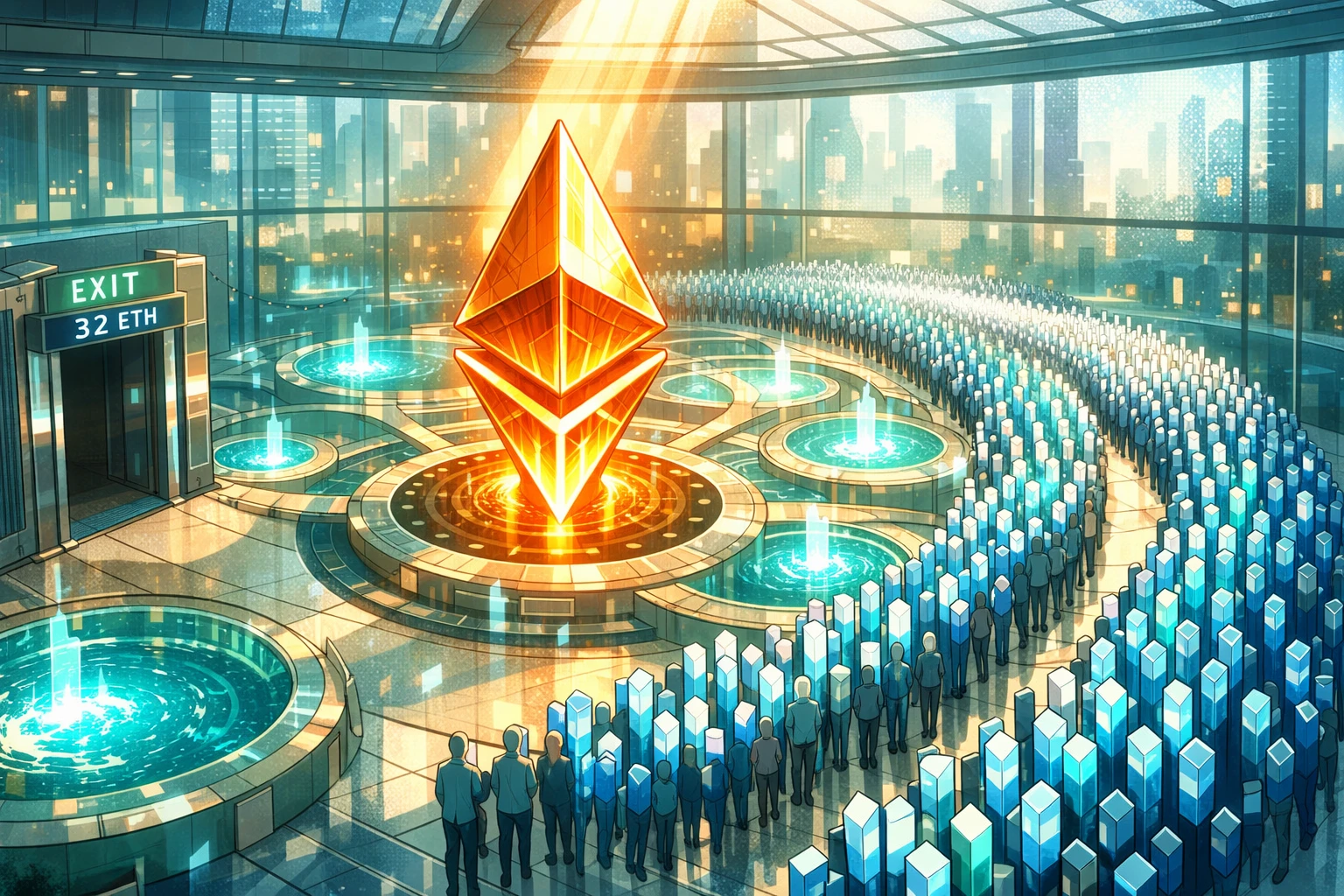 以太坊很快衝4000鎂？質押退出排隊數歸零，大戶全押注暴漲