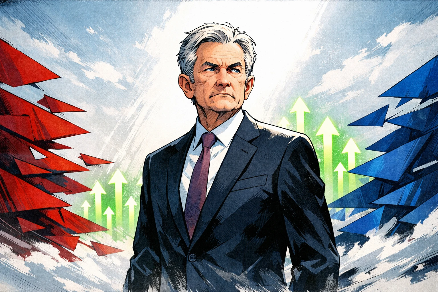 聯準會下週不降息機率達 95%，經濟火熱與政治壓力夾擊鮑爾