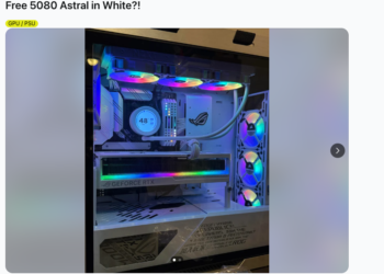 買 RTX 5080 退款後仍收到貨，Amazon：顯卡免費送你了！鄉民羨慕