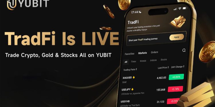 YUBIT 推出 TradFi：一站式錢包通往所有市場，整合交易的未來