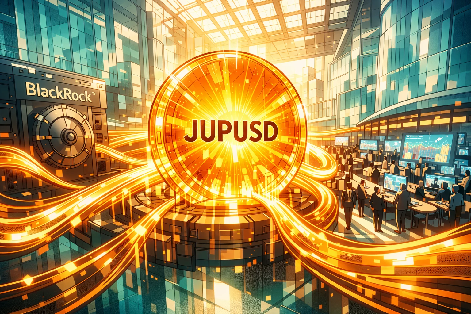 華爾街佈局Solana「貝萊德推 Jupiter USD」，結合 Defi 與傳統金融