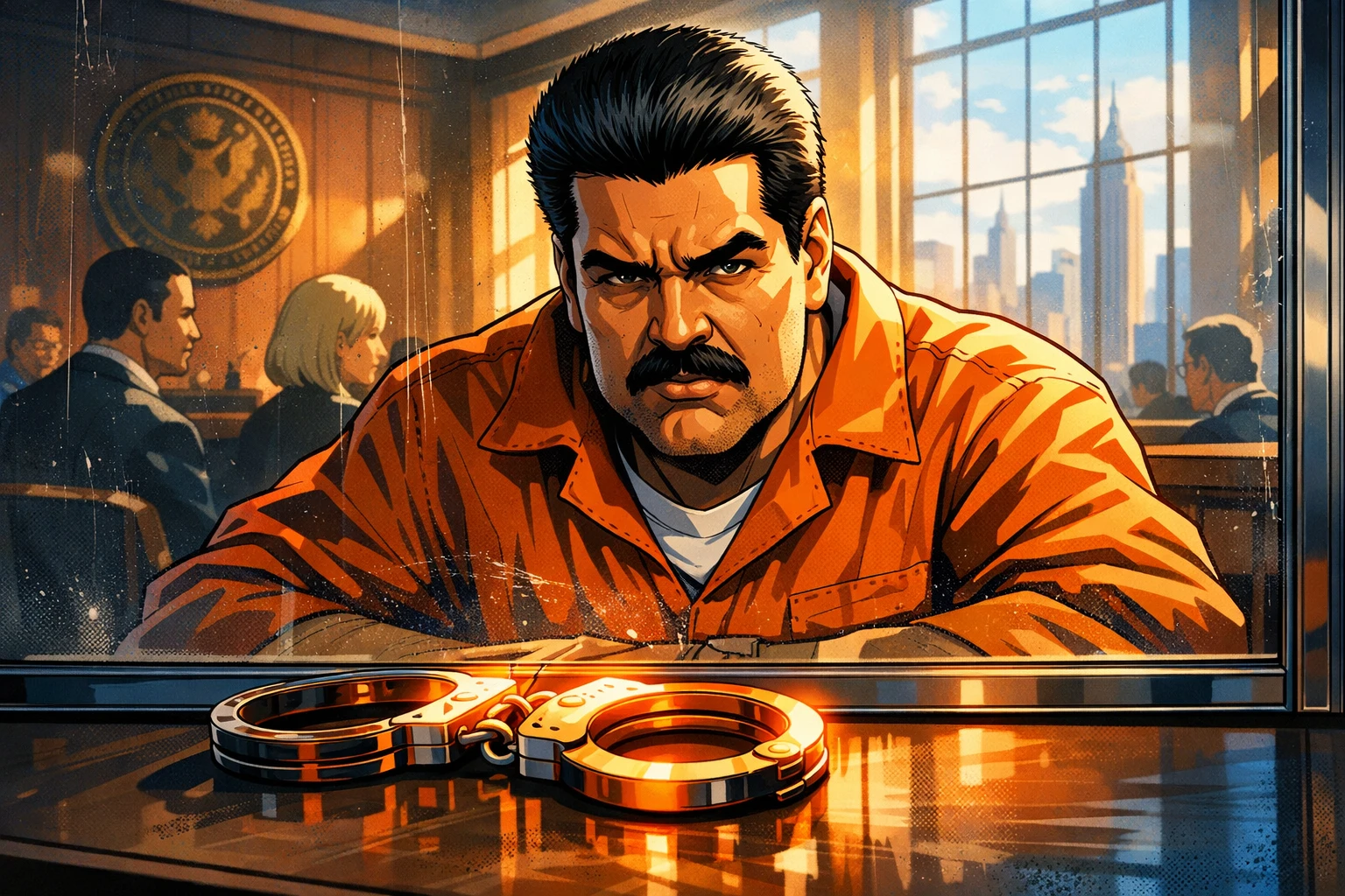 馬杜洛首度出庭喊冤：我是清白的！是被綁架的戰俘、瑞士凍結馬與相關人士資產