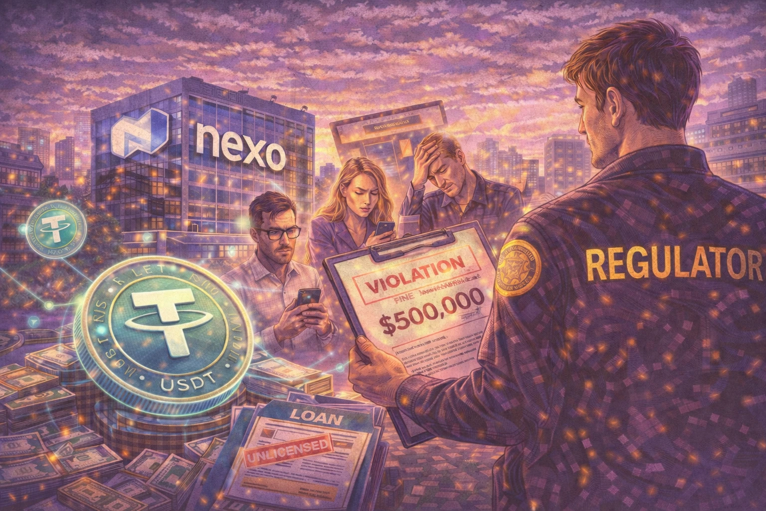 Nexo 遭加州監管重罰 50 萬鎂！無照發放 5,400 筆貸款、未評估借款人還款能力