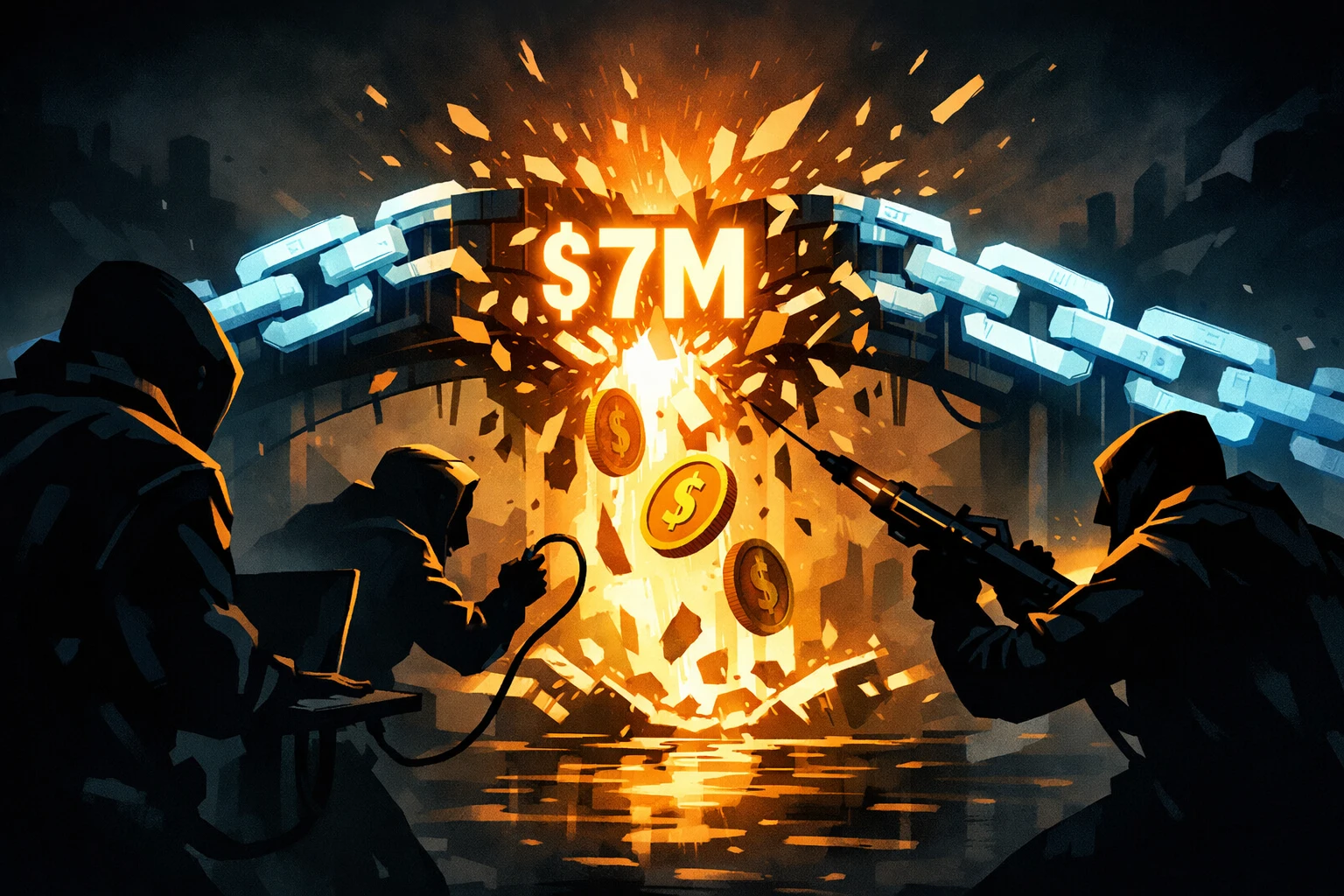 L1區塊鏈Saga遭駭700萬美元！緊急停鏈、穩定幣脫鉤引發TVL腰斬