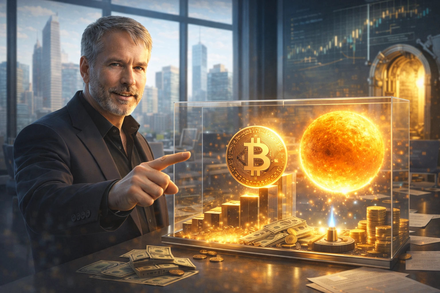 Michael Saylor喊「買更多比特幣」時機來了！Strategy或再加碼大於12.5億美元BTC