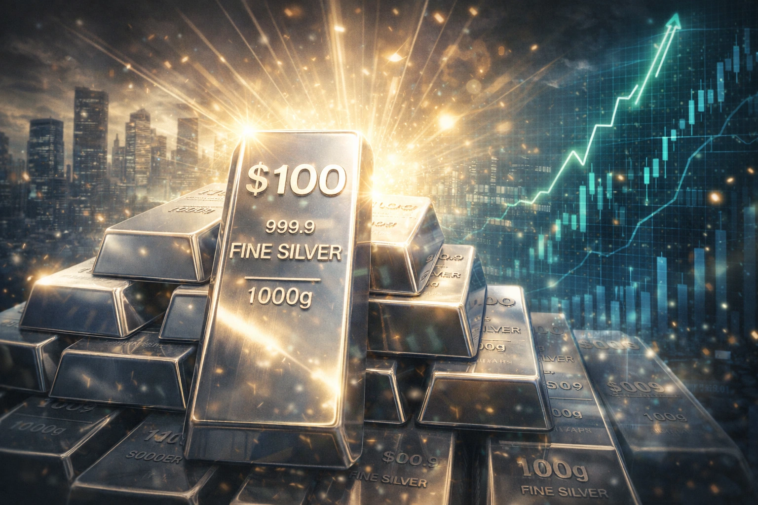 白銀衝破 90 美元歷史新高！花旗喊漲破 $100、分析師年底上看 $150