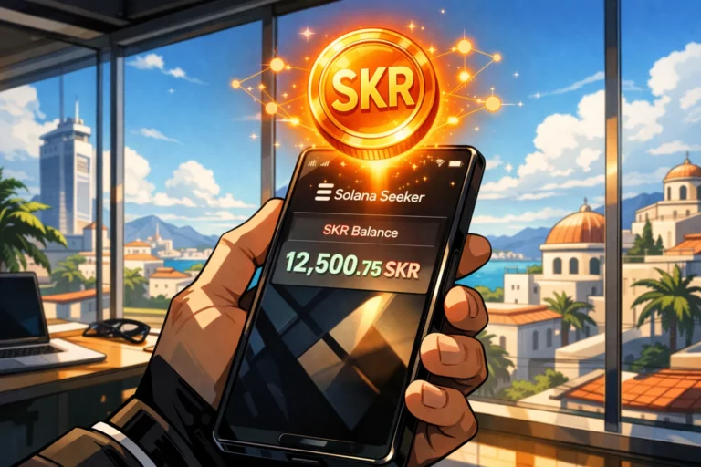 Solana手機空投倒數：SKR代幣查詢上線，分配等級、領取方式一次看