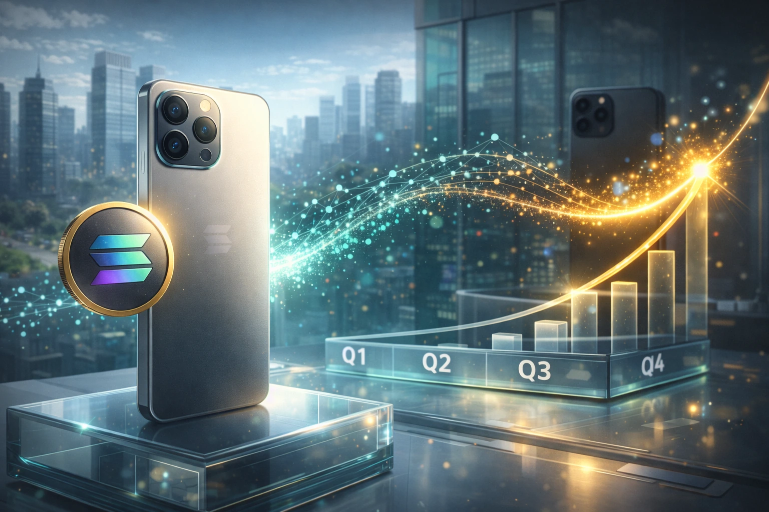 Solana第三代手機 Seeker 2 快來了？分析 SKR 空投數據，第二季以後可能更賺