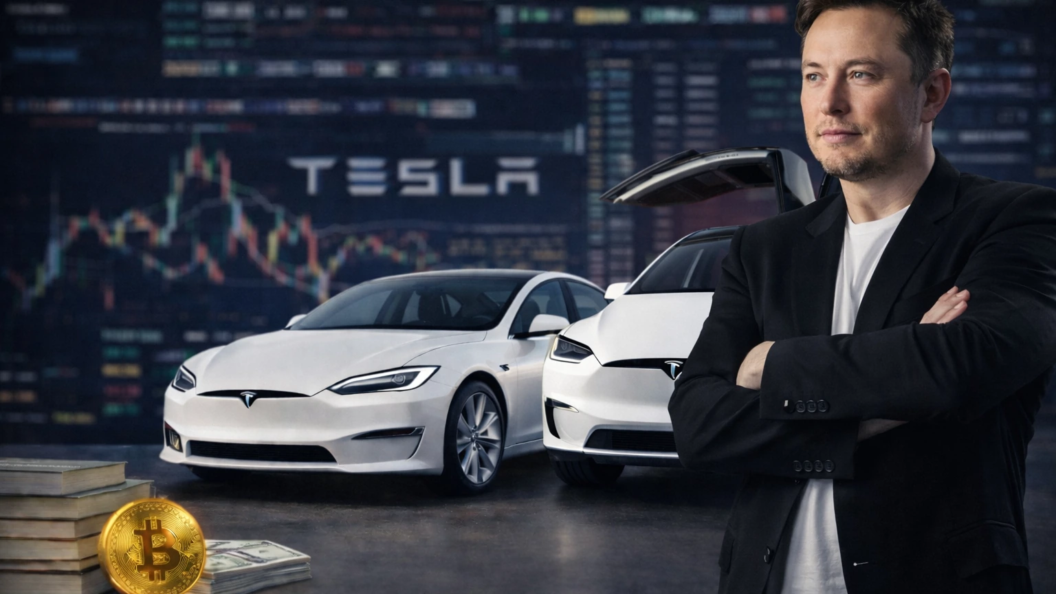 馬斯克宣布特斯拉「停產Model X/Ｓ」改生產機器人；Q4未賣比特幣浮虧2.39億鎂