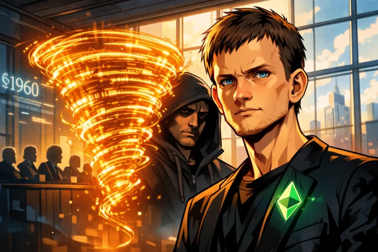 Vitalik力挺Tornado Cash開發者Roman Storm：寫程式碼若被定罪，社會將付出更大代價