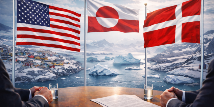 trump greenland | 動區動趨-最具影響力的區塊鏈新聞媒體 美國、丹麥、格陵蘭正式展開三方談判,川普獅子開口「永久進入權」